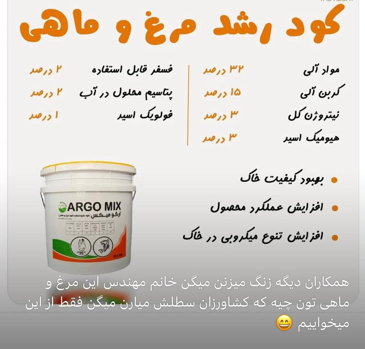 کود نانو هستهای آرگومکس کانادا ۲۰ لیتری